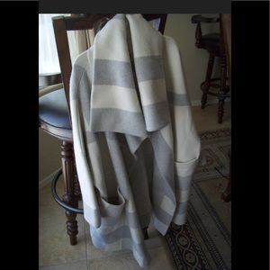 Burberry Oversize Stretch Wool Cashmere Coat M